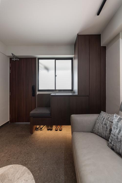 Scandinavian Living Room at Resale 2 Room HDB @ Upper Street