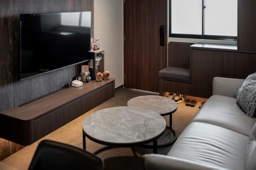Scandinavian Living Room at Resale 2 Room HDB @ Upper Street