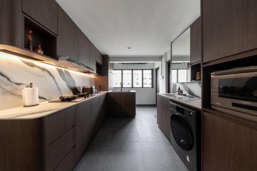 Scandinavian Kitchen at Resale 2 Room HDB @ Upper Street