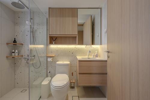Scandinavian Bathroom at Trivelis