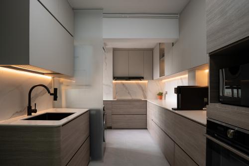 Contemporary Kitchen at 336 Clementi