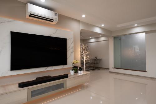 Contemporary Living Room at 336 Clementi
