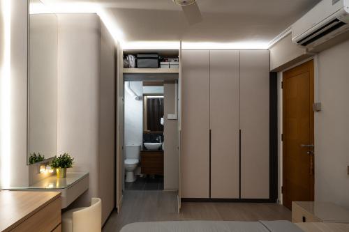 Contemporary Bedroom at 336 Clementi