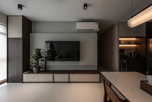 Modern Living Room at Telok Blangah Towers