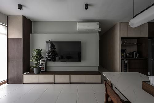 Modern Living Room at Telok Blangah Towers