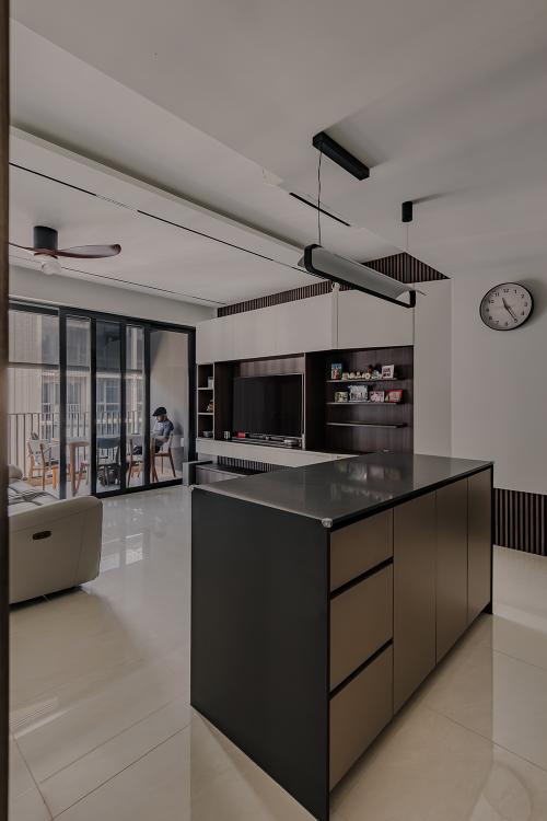 Scandinavian Living Room at Copen Grand
