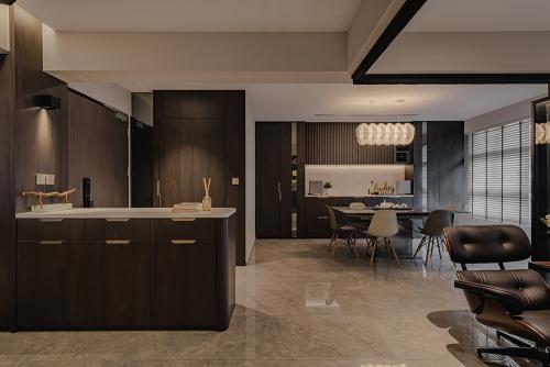 Modern Dining Room at Tampines GreenRidges