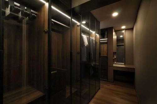 Modern Walk-in Wardrobe at Resale 4 Room HDB @ Punggol Way