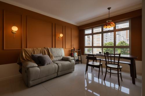 Eclectic Living Room at St. George's Towers