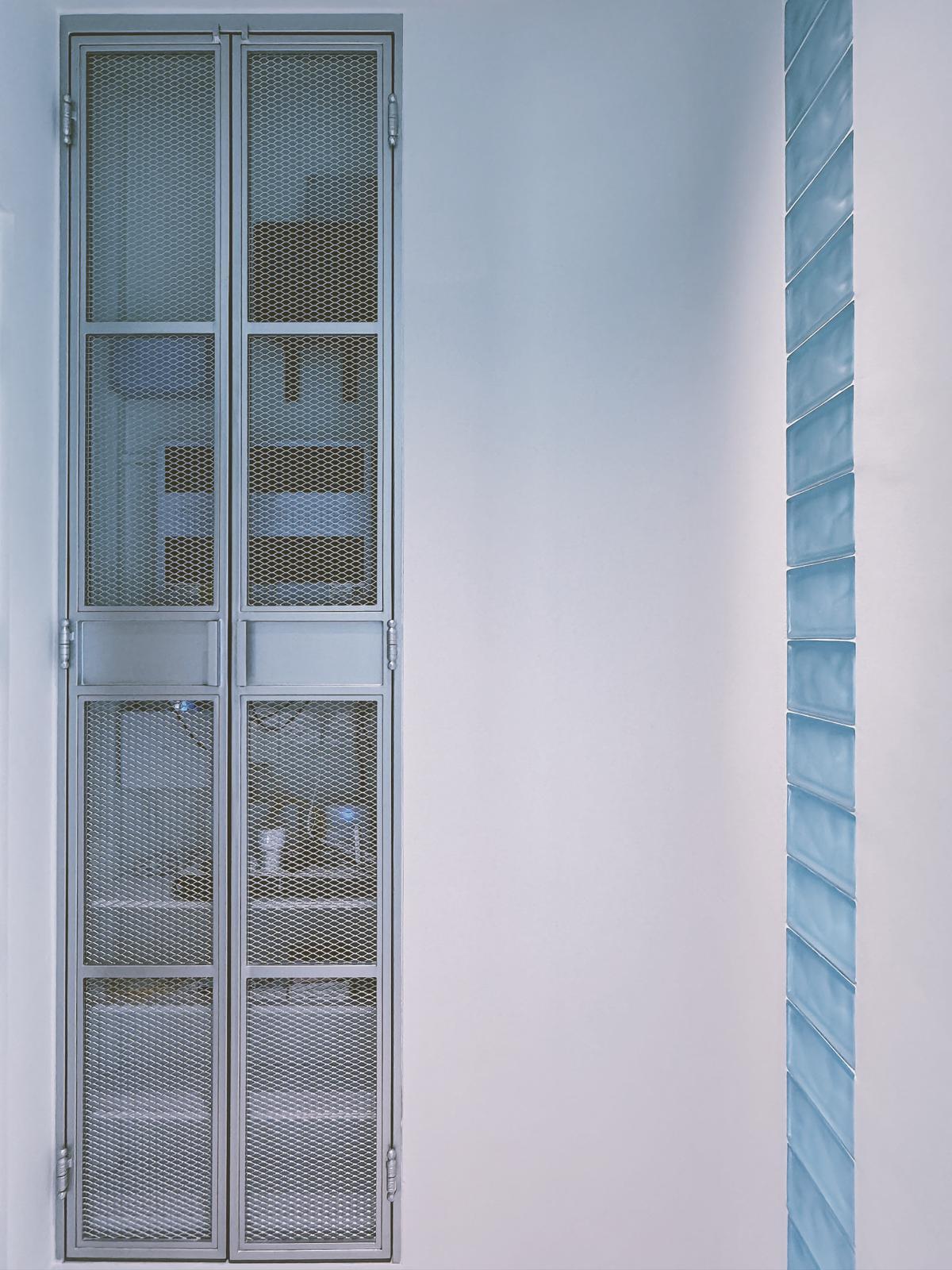 Industrial Entryway with Doors and Metal Doors