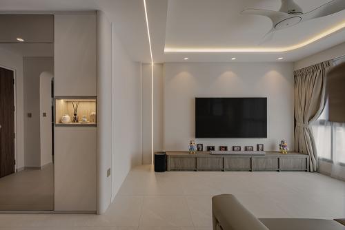 Modern Living Room at ParkView @ Bidadari