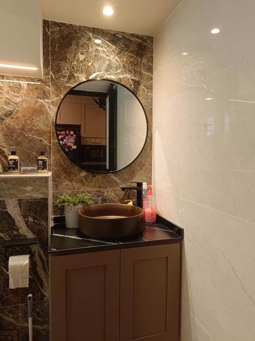 Transitional Bathroom at 33 Chai Chee