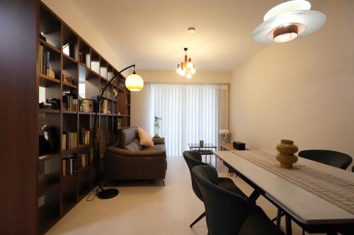 Modern Living Room at 4 Room BTO @ Bartley Walk