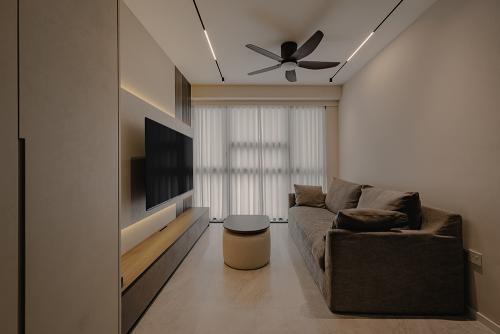 Modern Living Room at Tenet