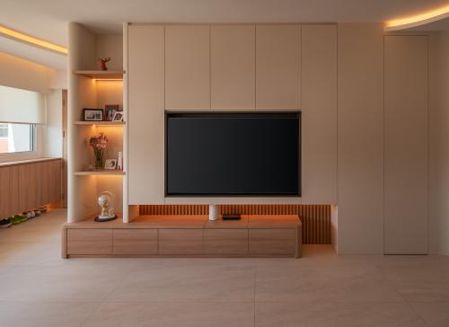 Scandinavian Living Room at 467 hougang