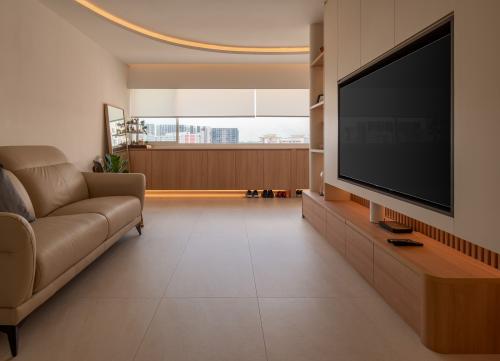 Scandinavian Living Room at 467 hougang