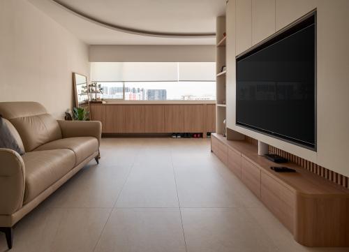 Scandinavian Living Room at 467 hougang