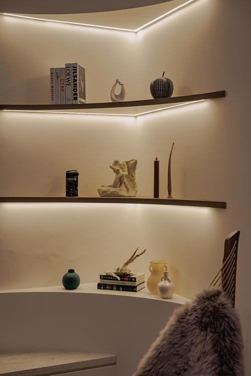 Minimalist Living Room at Conservation House