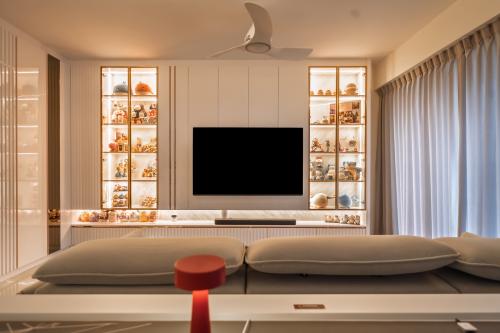 Contemporary Living Room at Costa Grove
