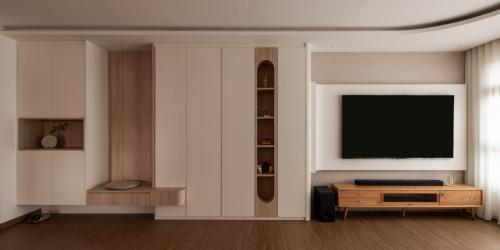 Scandinavian Living Room at Yishun Ave 6