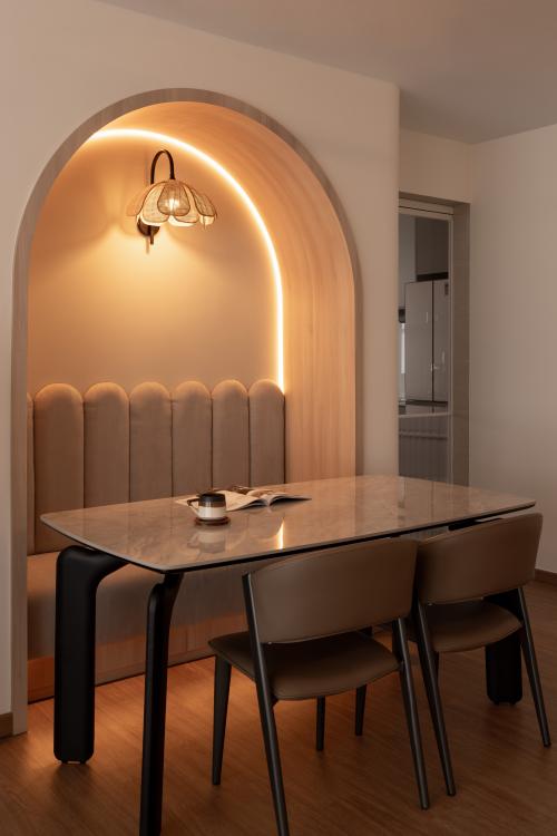 Scandinavian Dining Room at Yishun Ave 6