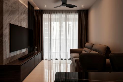 Modern Living Room at North Gaia