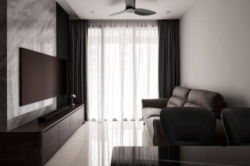 Modern Living Room at North Gaia