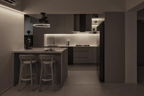 Contemporary Kitchen at Toa Payoh Ridge