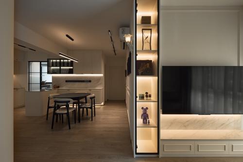 Asian Living Room at Punggol