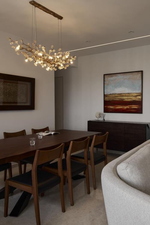 Contemporary Dining Room at The Metropolitan