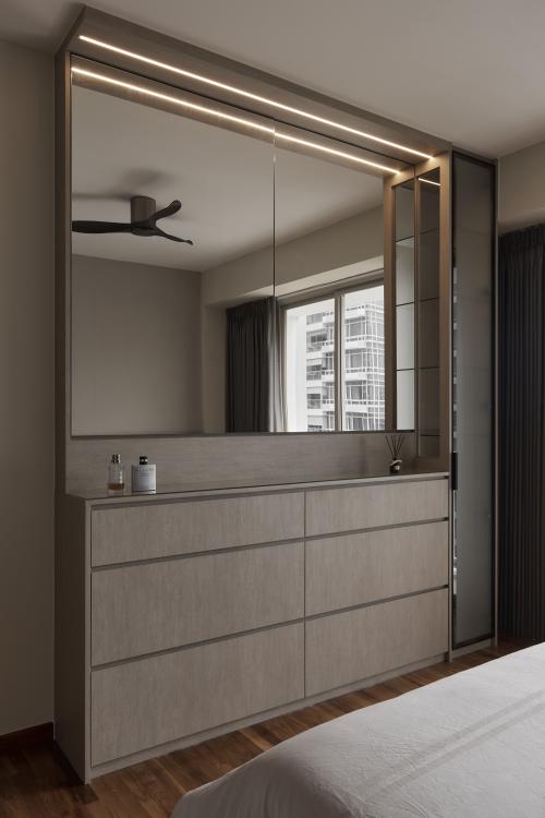 Contemporary Bedroom at The Metropolitan