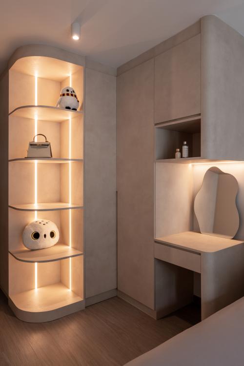 Modern Bedroom at Hougang Olive