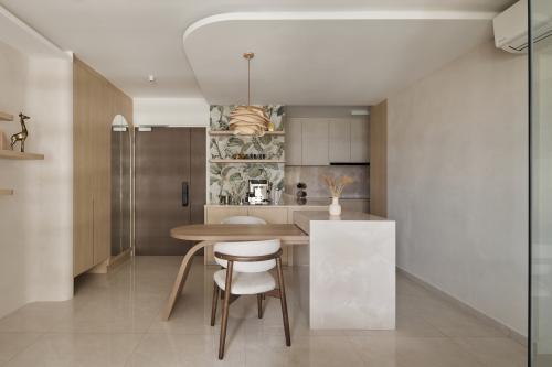 Scandinavian Dining Room at Dakota One