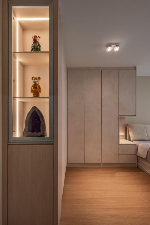 Minimalist Bedroom at 246B KEBUN BAHRU EDGE