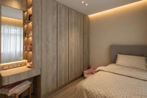 Contemporary Bedroom at cck