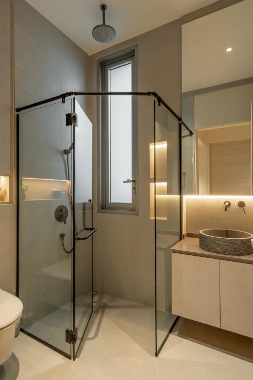 Minimalist Bathroom at Seletar Park