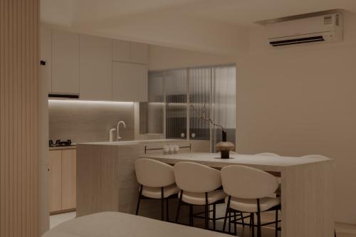 Minimalist Dining Room at 997B Buangkok