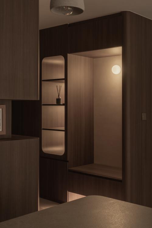 Contemporary Entryway at 589C Pasir Ris