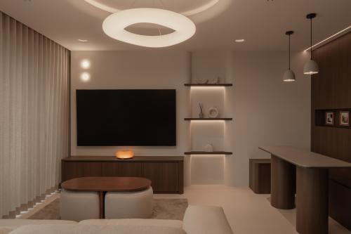 Contemporary Living Room at 589C Pasir Ris