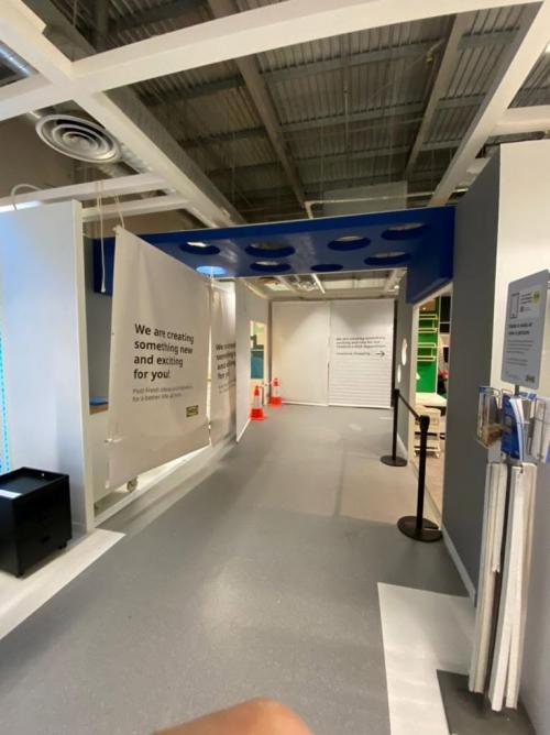 Modern Hallway at IKEA TAMPINES @ KIDS SHOWROOM