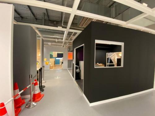 Modern Hallway at IKEA TAMPINES @ KIDS SHOWROOM