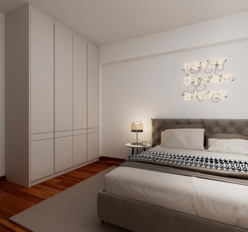 Modern Bedroom at 907 EAST COAST @ SPRINGVALE 4R