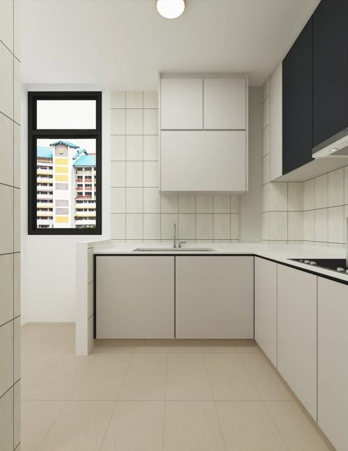 Modern Kitchen at 907 EAST COAST @ SPRINGVALE 4R