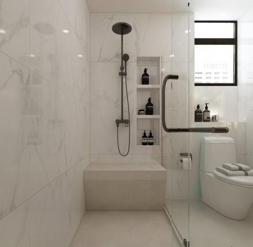 Modern Bathroom at 907 EAST COAST @ SPRINGVALE 4R