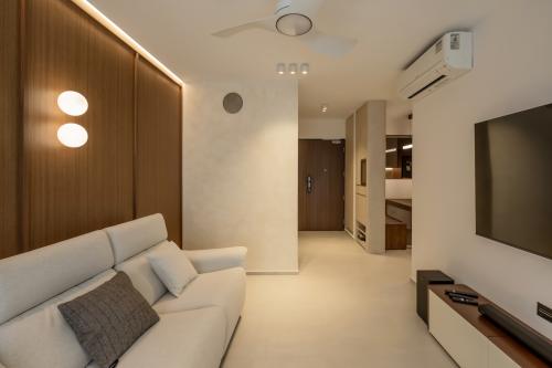 Scandinavian Living Room at 589C Pasir Ris Drive 3
