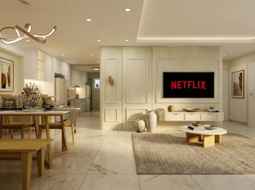 Modern Living Room at 609 BUKIT PANJANG RING RD @ RESALE 5R HDB