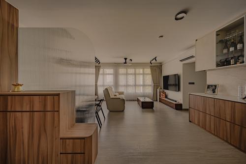Scandinavian Living Room at Yishun Broadwalk