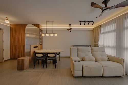 Scandinavian Living Room at Yishun Broadwalk