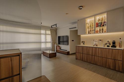 Scandinavian Living Room at Yishun Broadwalk