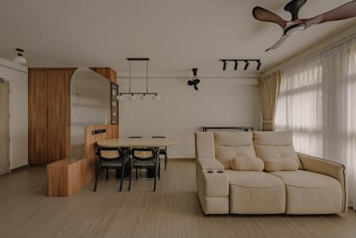 Scandinavian Living Room at Yishun Broadwalk